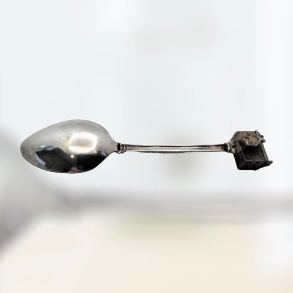 Upper Canada Village Spoon with 3D House Finial and Name on Bowl - Vintage - Picture 7 of 7